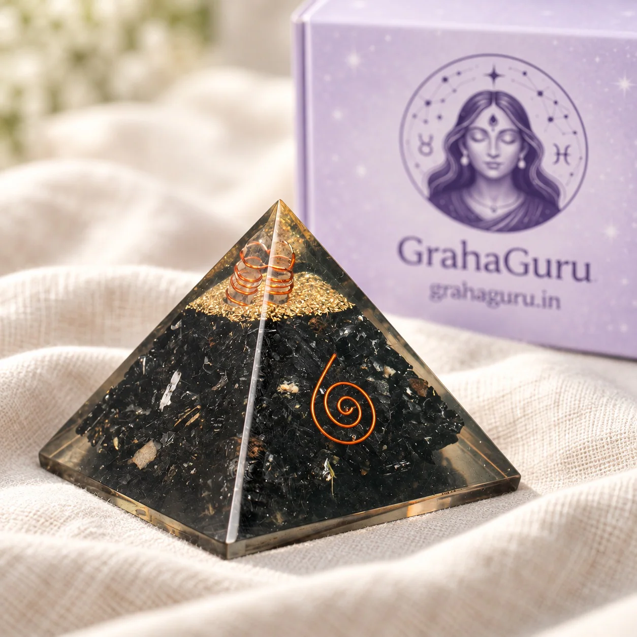 Black Obsidian Pyramid 3