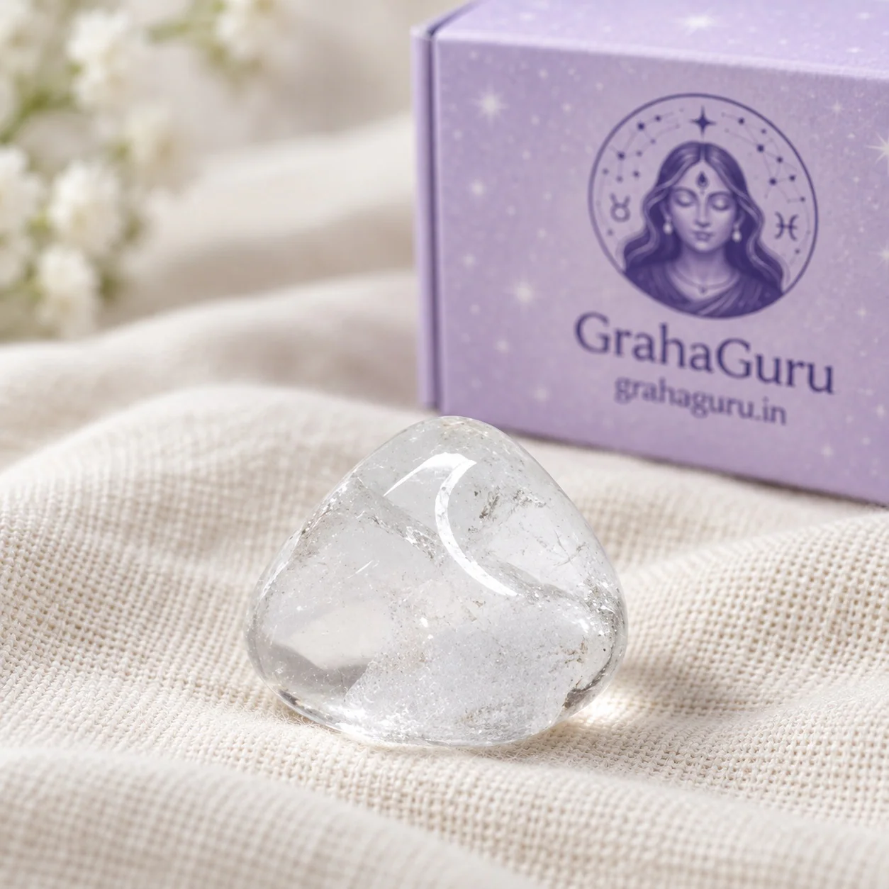 Clear Quartz Tumble 3