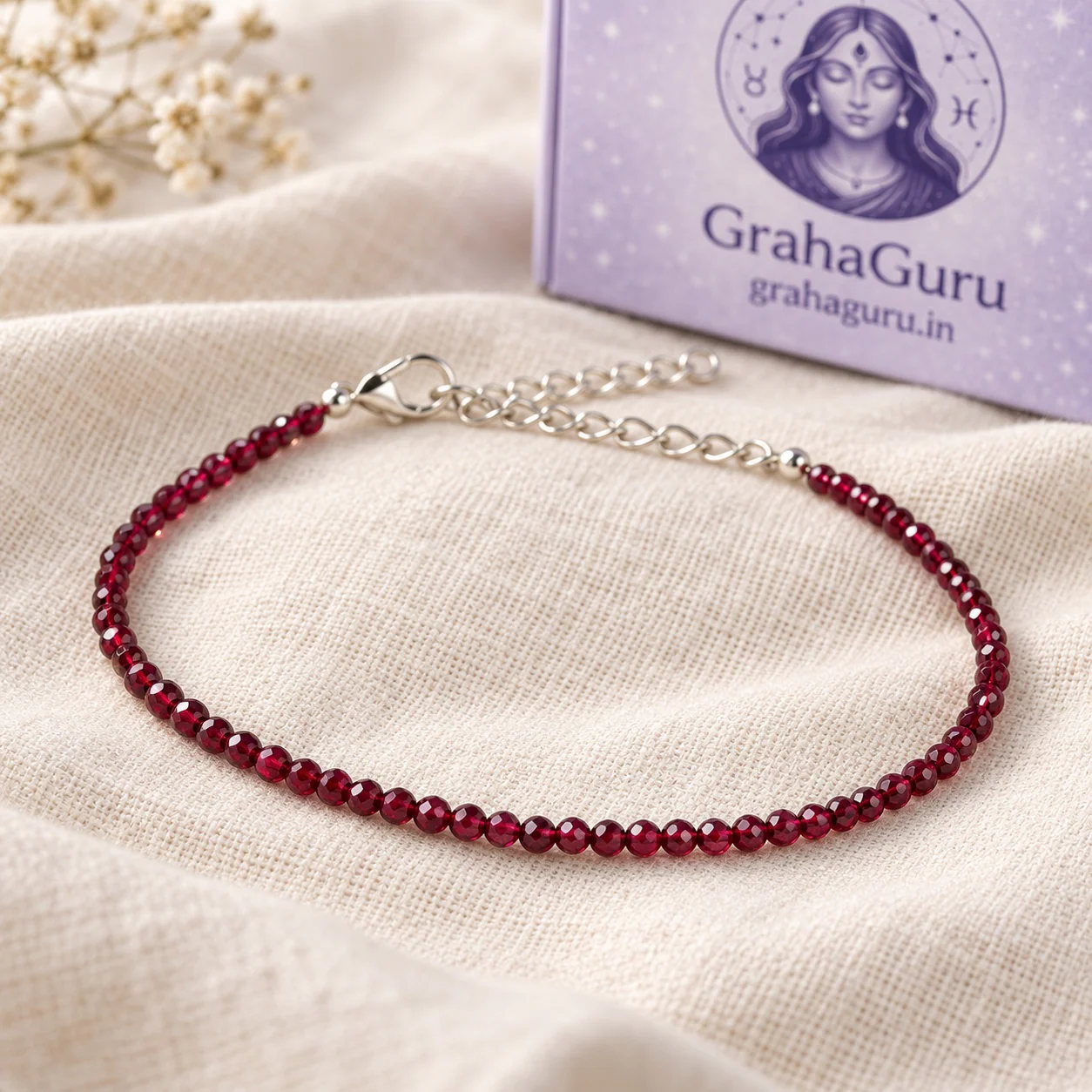 Garnet Anklet 3