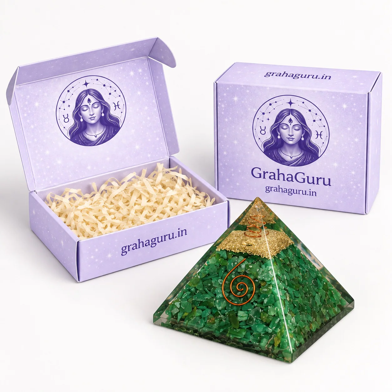 Green Jade Pyramid