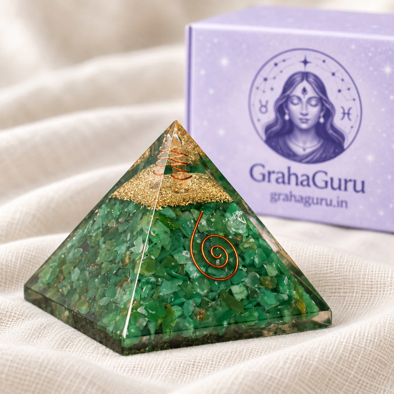 Green Jade Pyramid 3