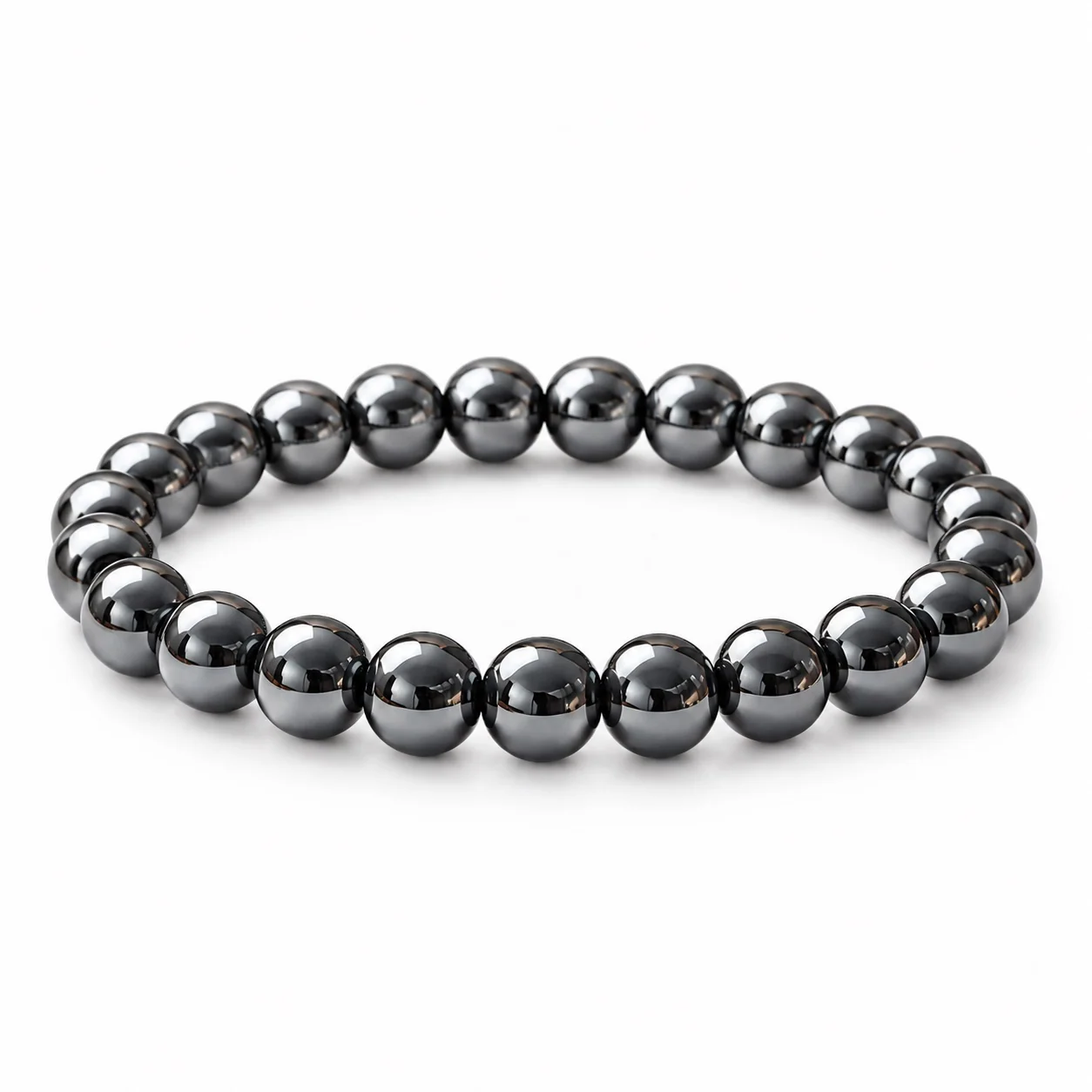 Silver Hematite Bracelet 2