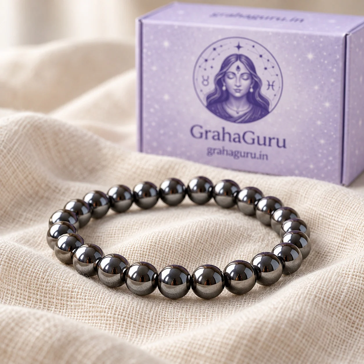 Silver Hematite Bracelet 3