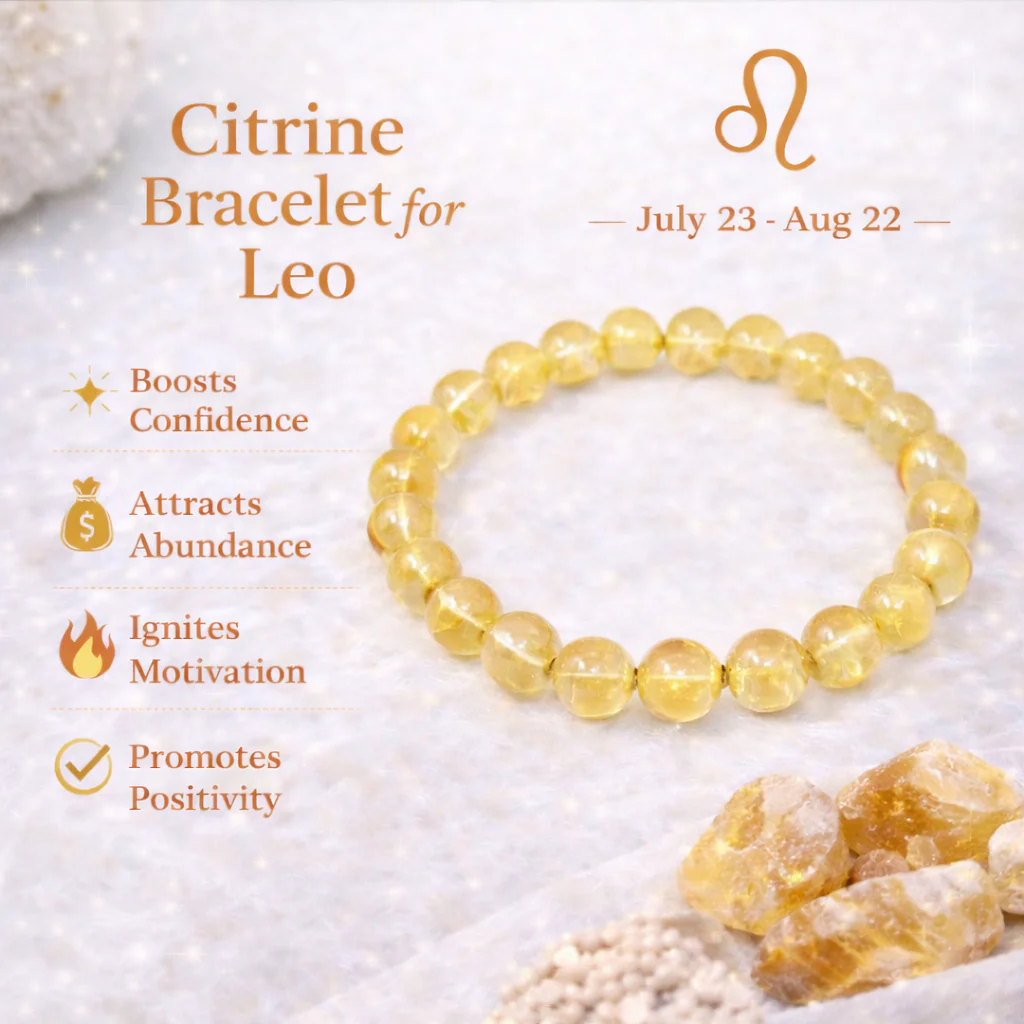 Leo Citrine Bracelet 2