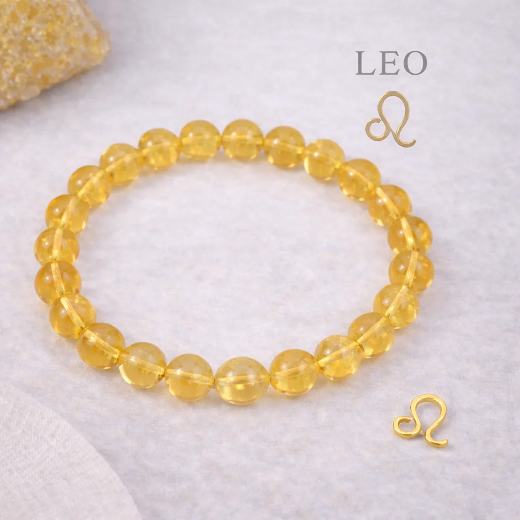 Leo Citrine Bracelet