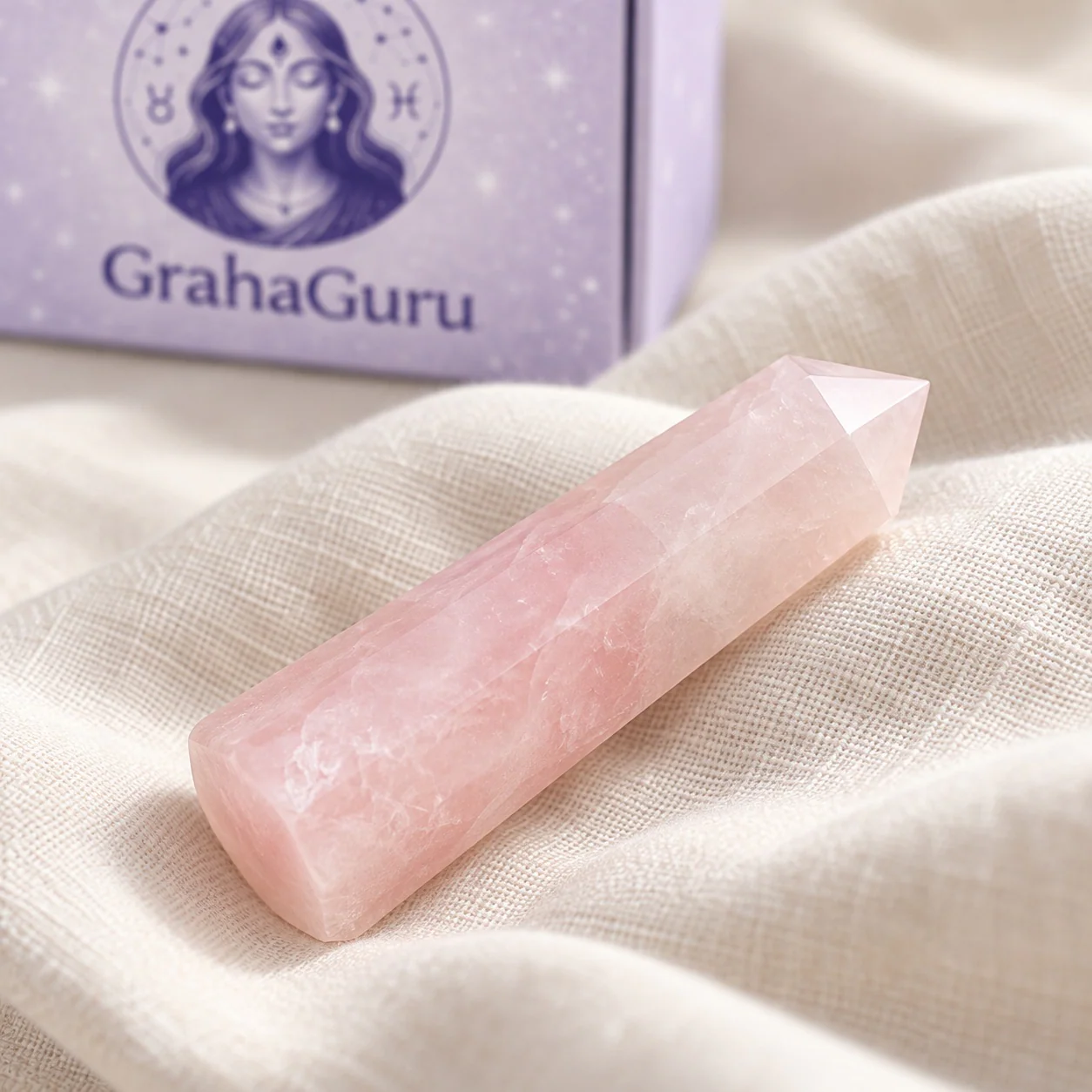 Rose Quartz Tower (60-80 mm) 3