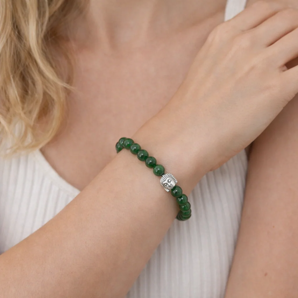 Pisces Green Jade Bracelet 4