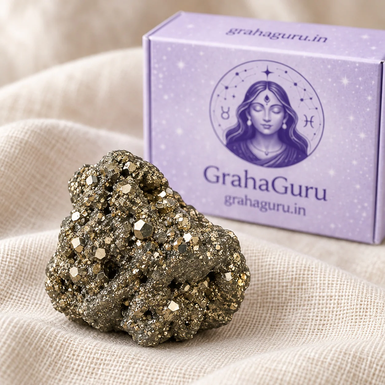 Purnima Energised Raw Pyrite Stone 4