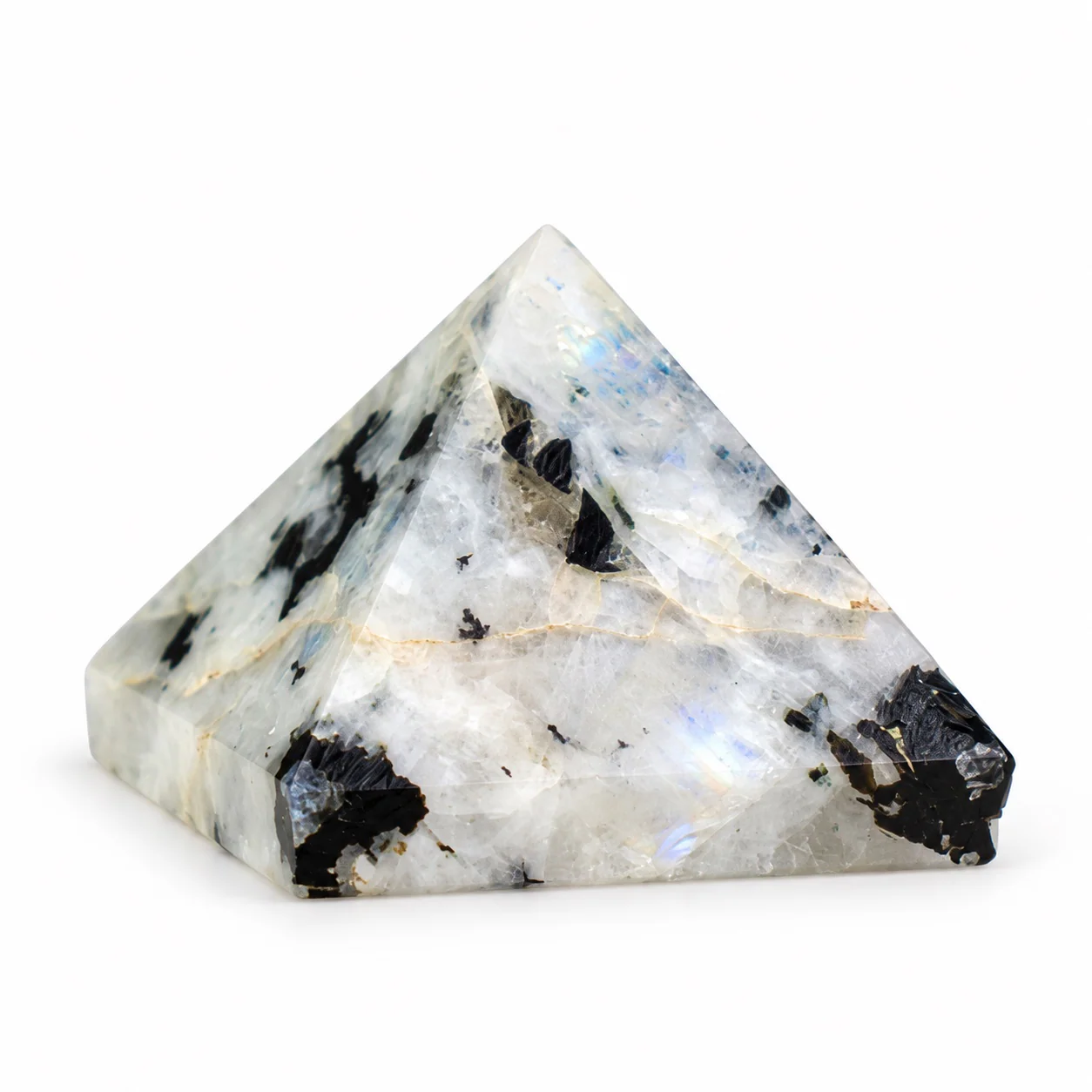 Rainbow Moonstone Pyramid 2
