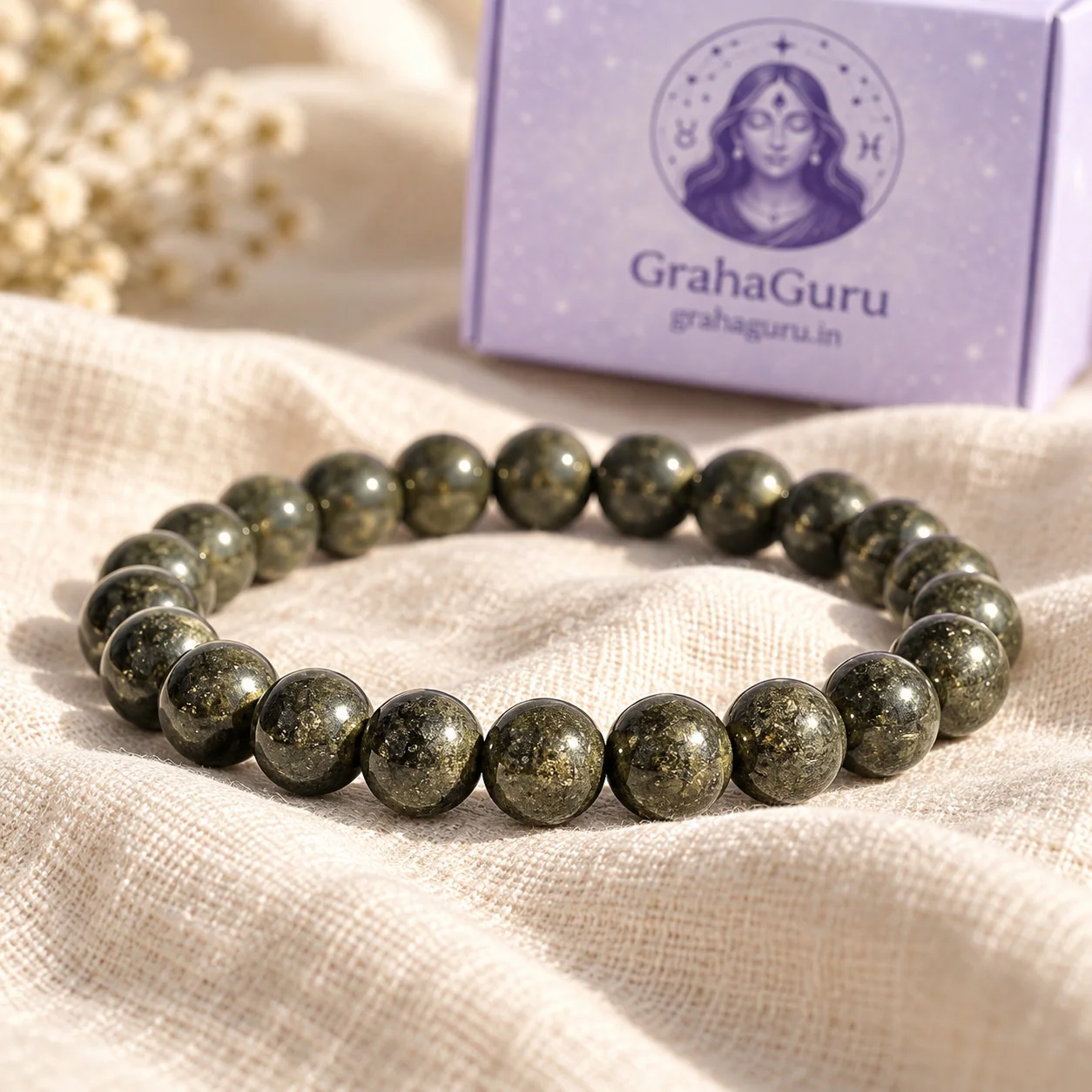 Raw Pyrite Bracelet 3
