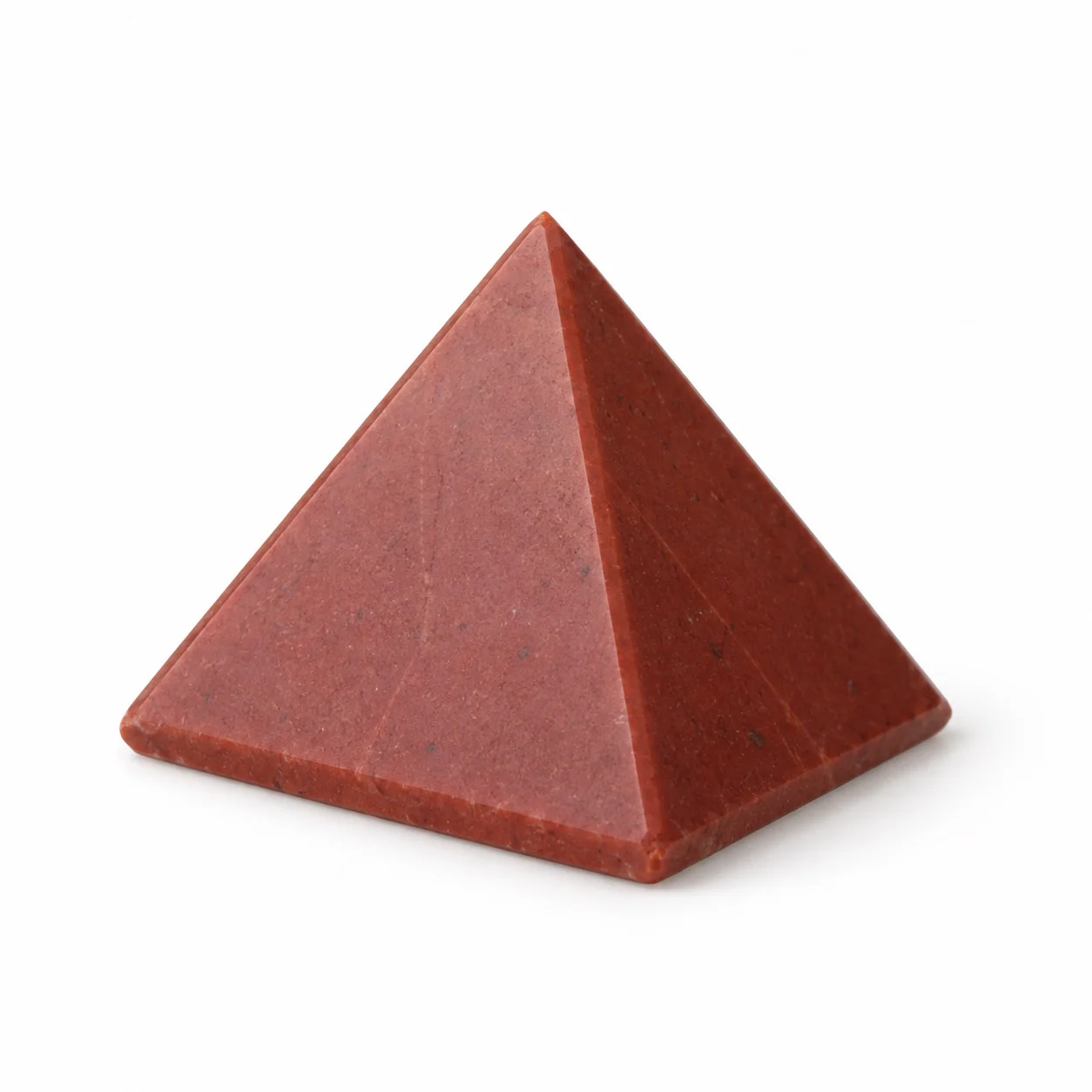 Red Jasper Stone Pyramid 2