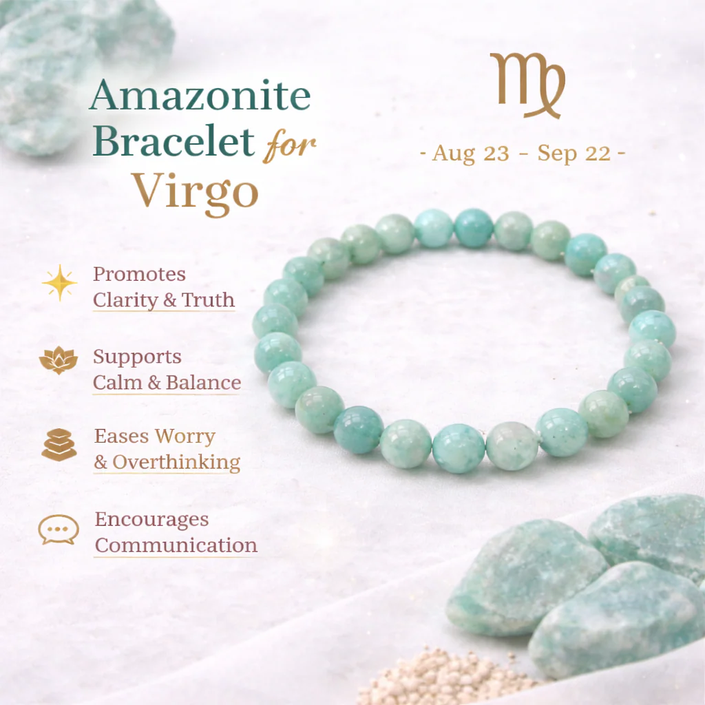Virgo Amazonite Bracelet 2
