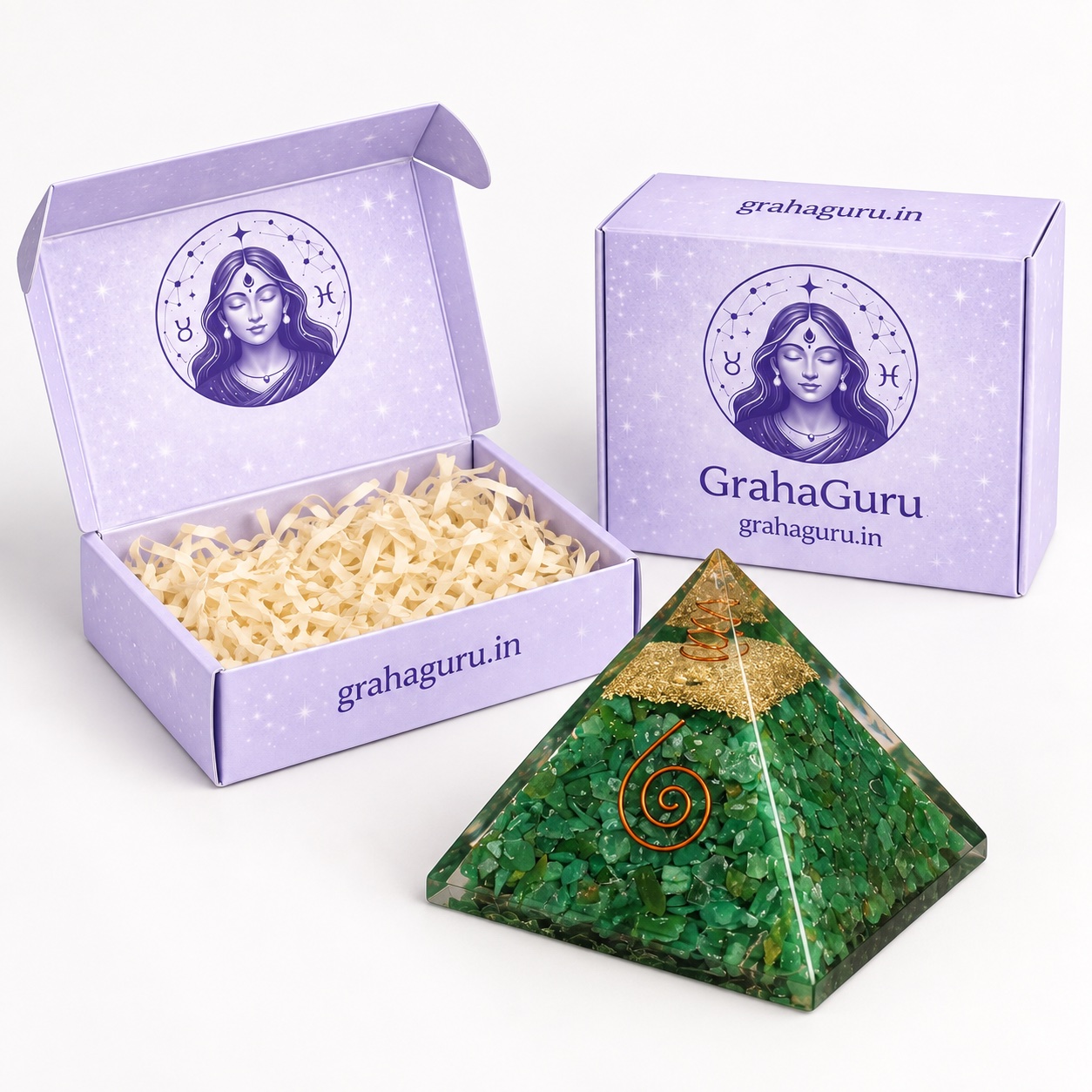 Green Jade Pyramid