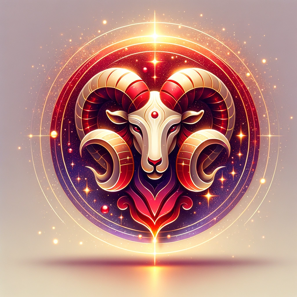 Aries zodiac icon
