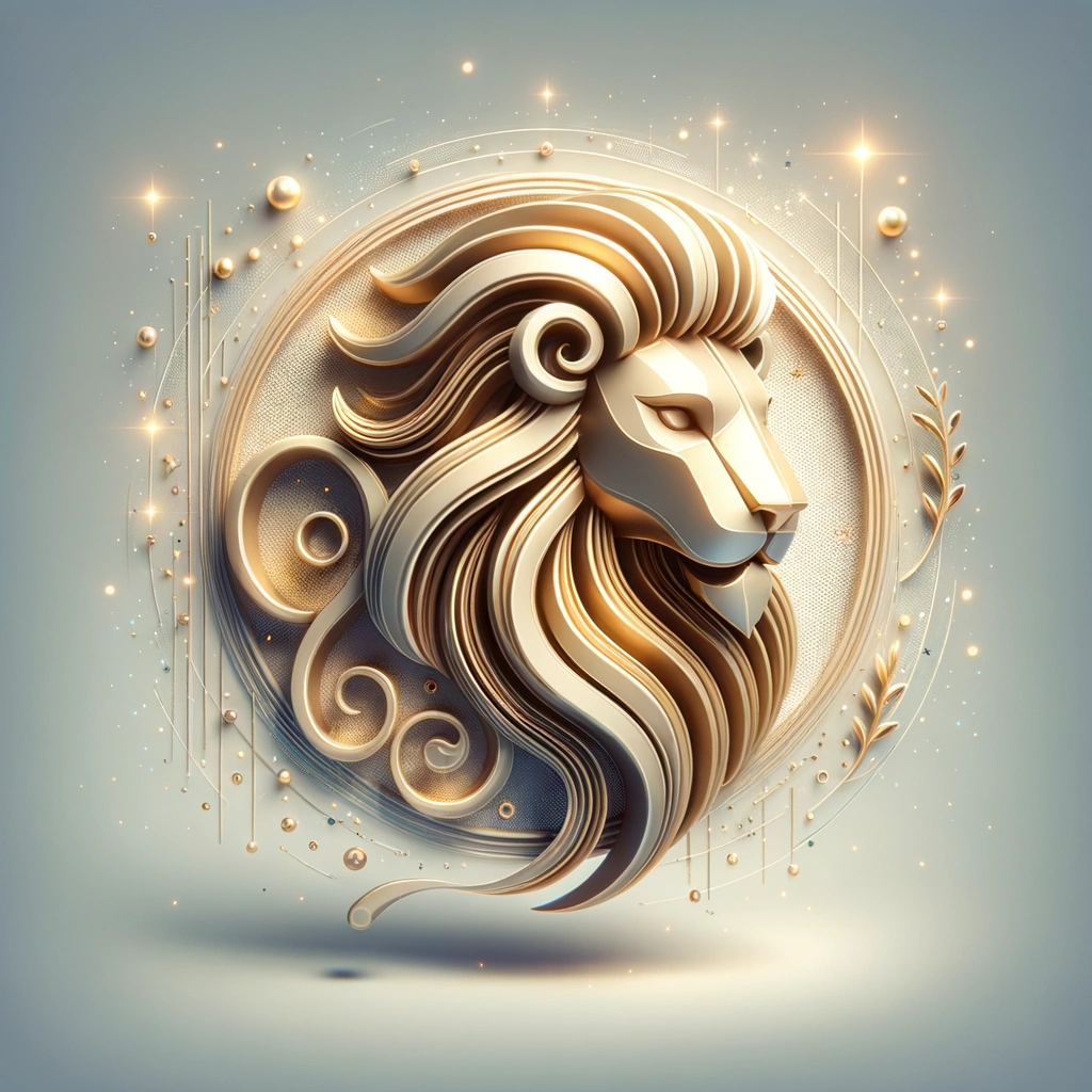 Leo zodiac icon