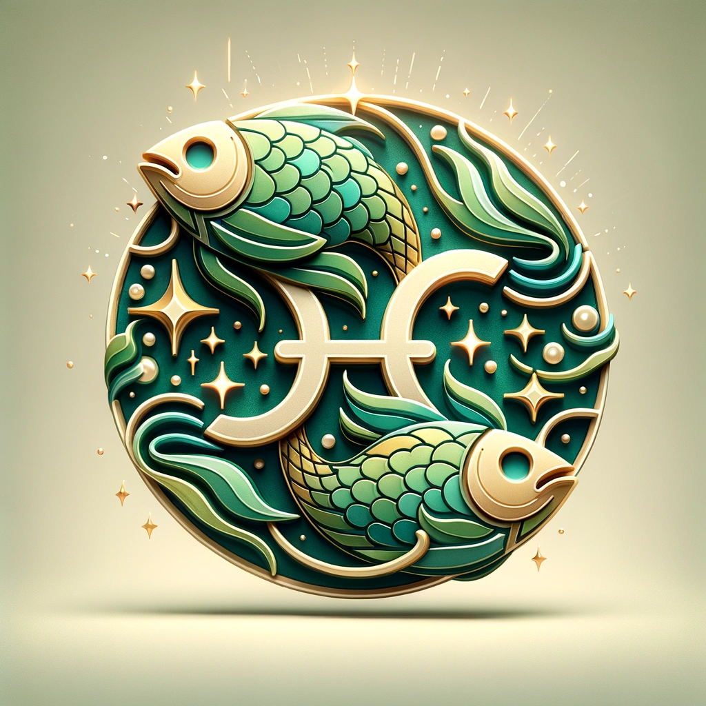 Pisces zodiac icon