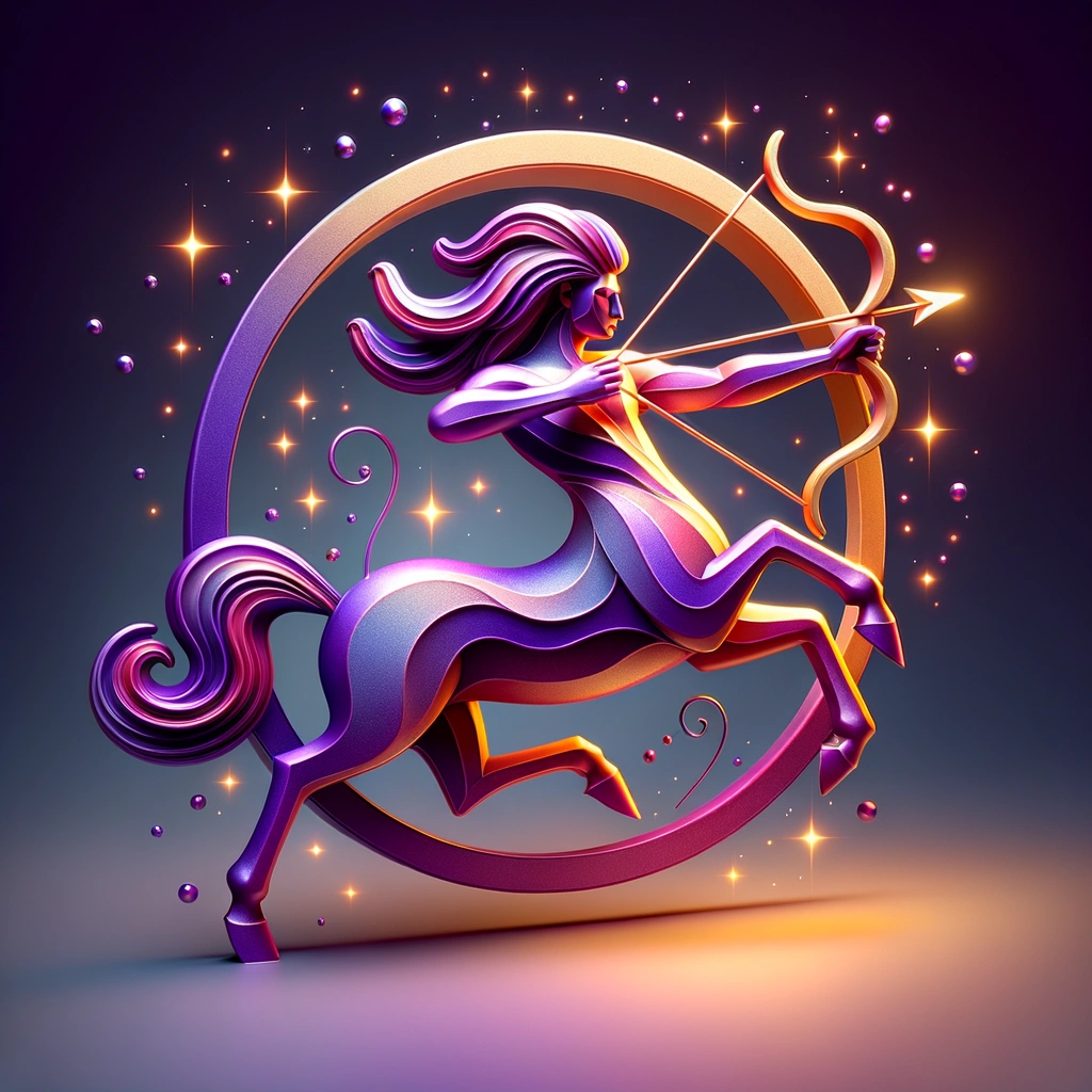 Sagittarius zodiac icon