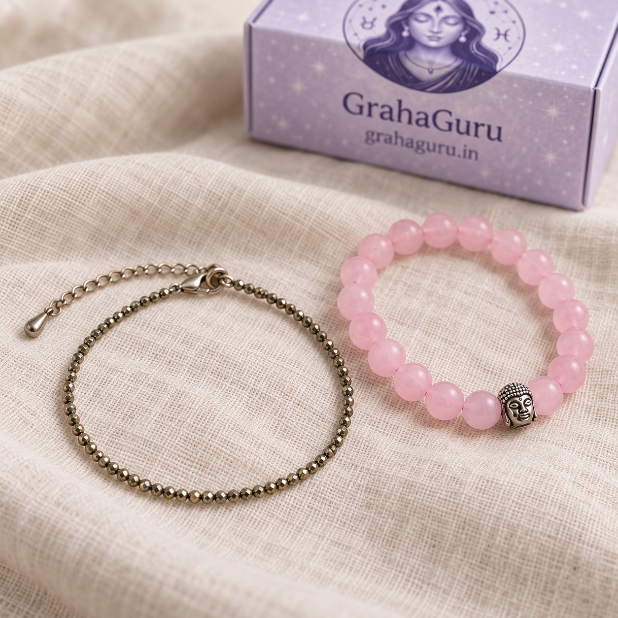 Rose Quartz Stone Crystal Combo 5