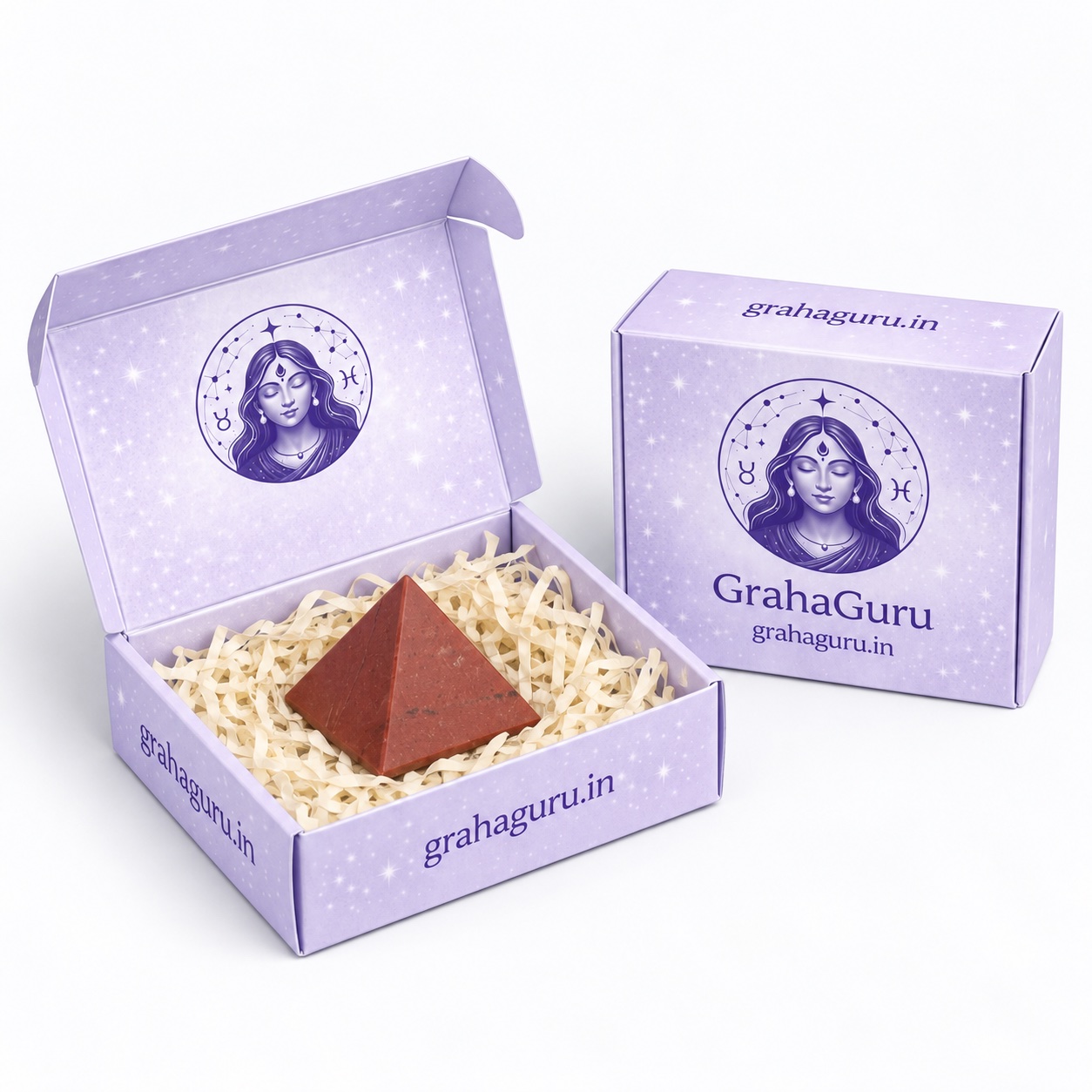 Red Jasper Pyramid